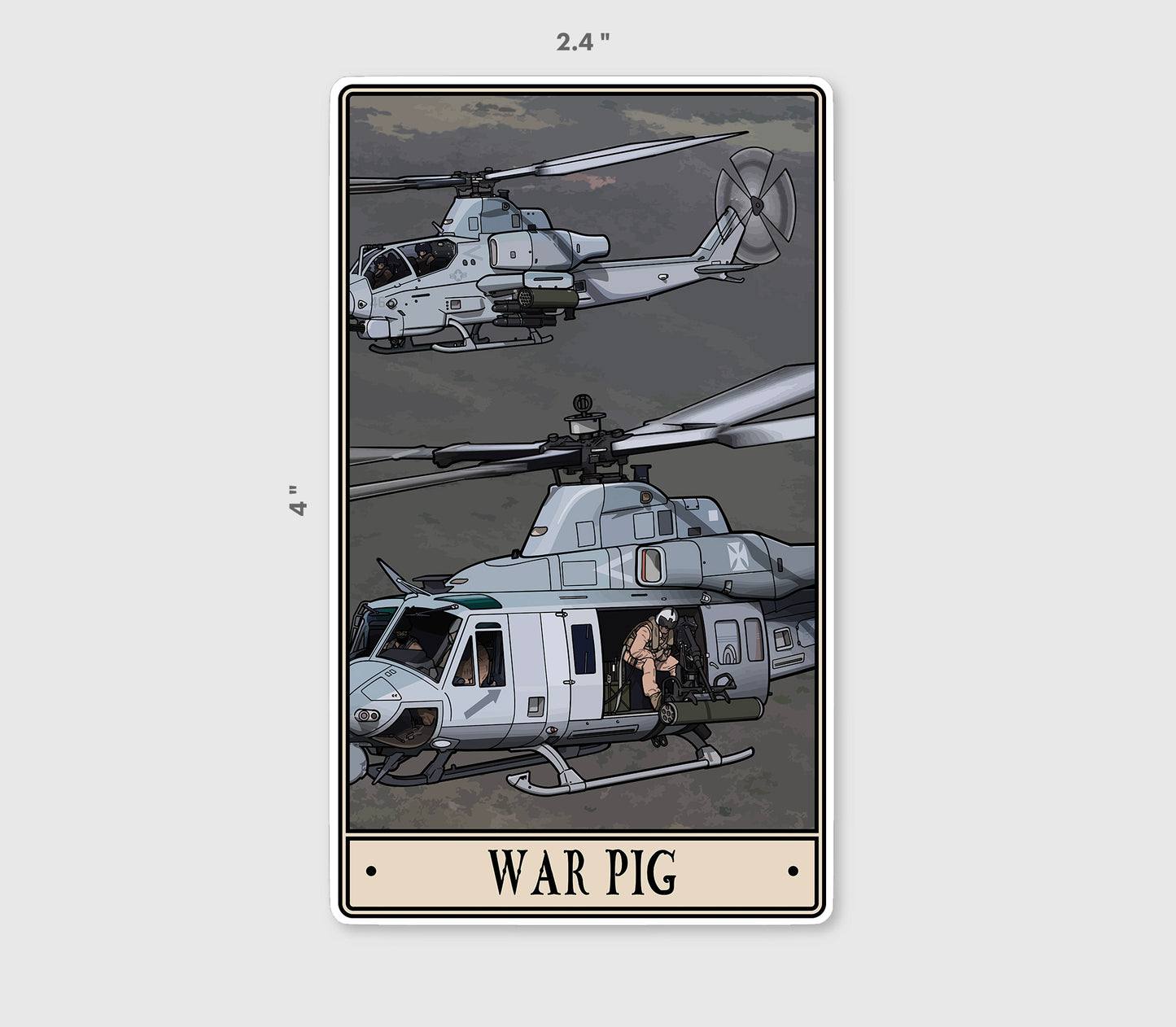 War Pig Sticker