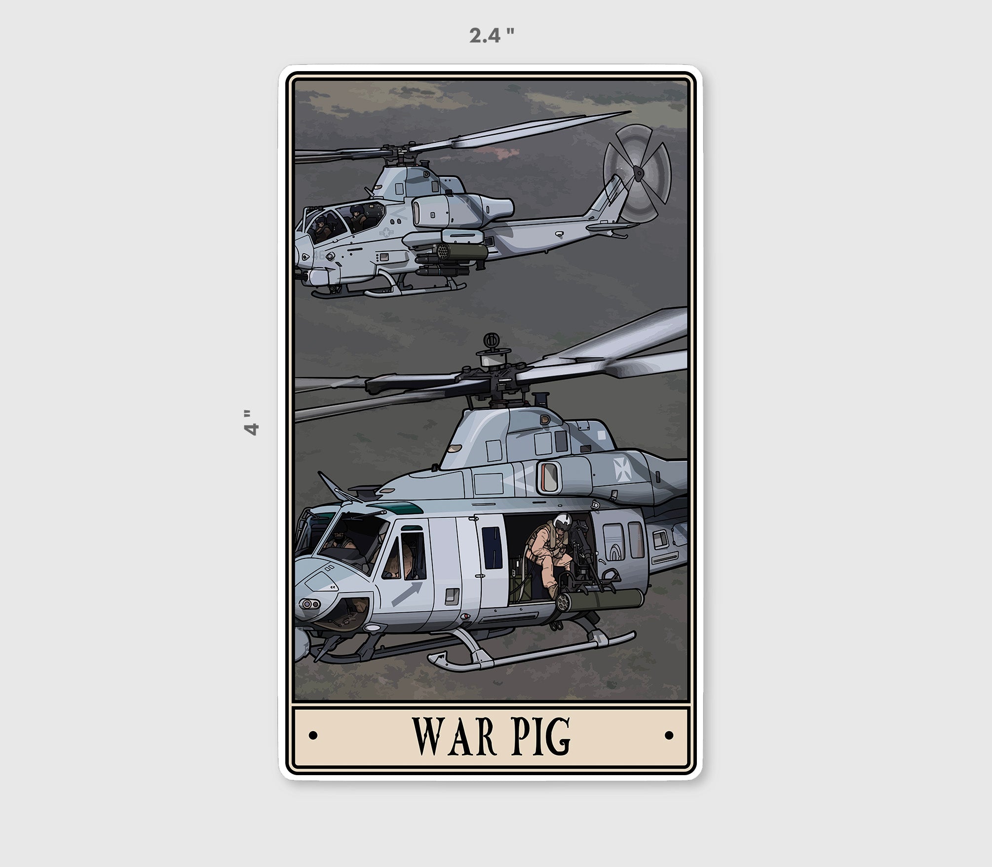 War Pig Sticker
