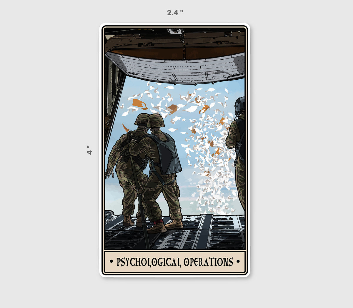 Psychological Operations Sticker