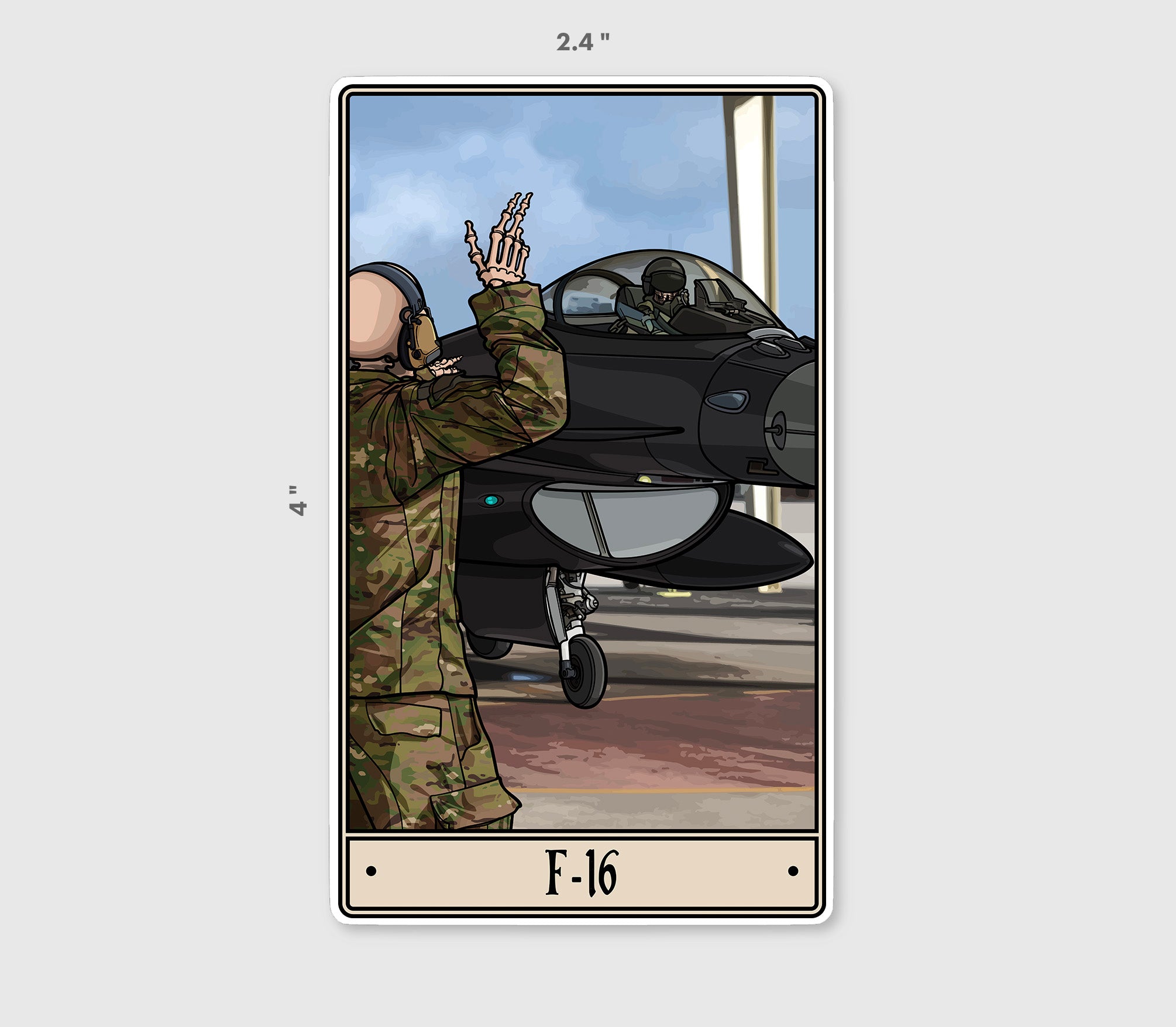 F-16 Sticker