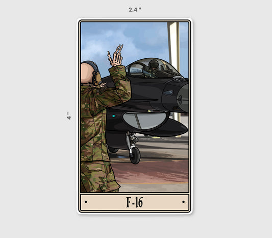 F-16 Sticker
