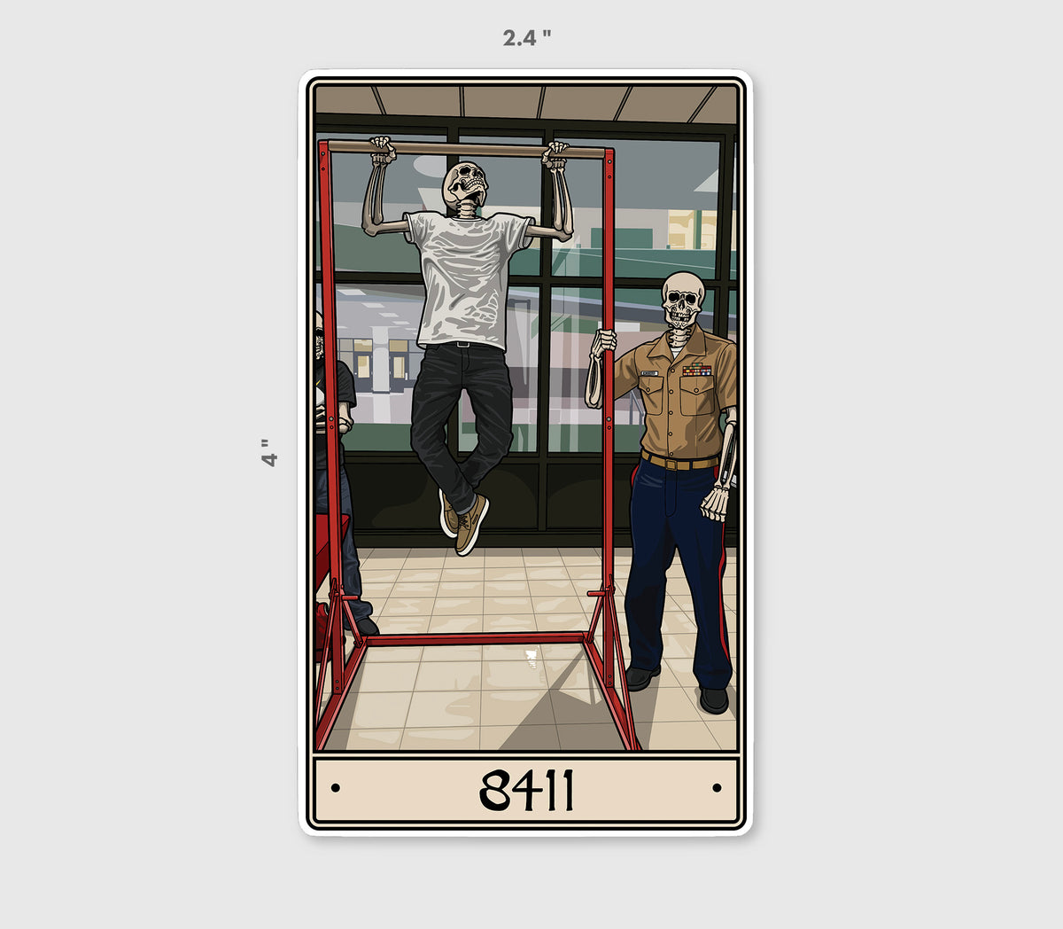 8411 Sticker