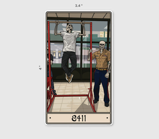 8411 Sticker