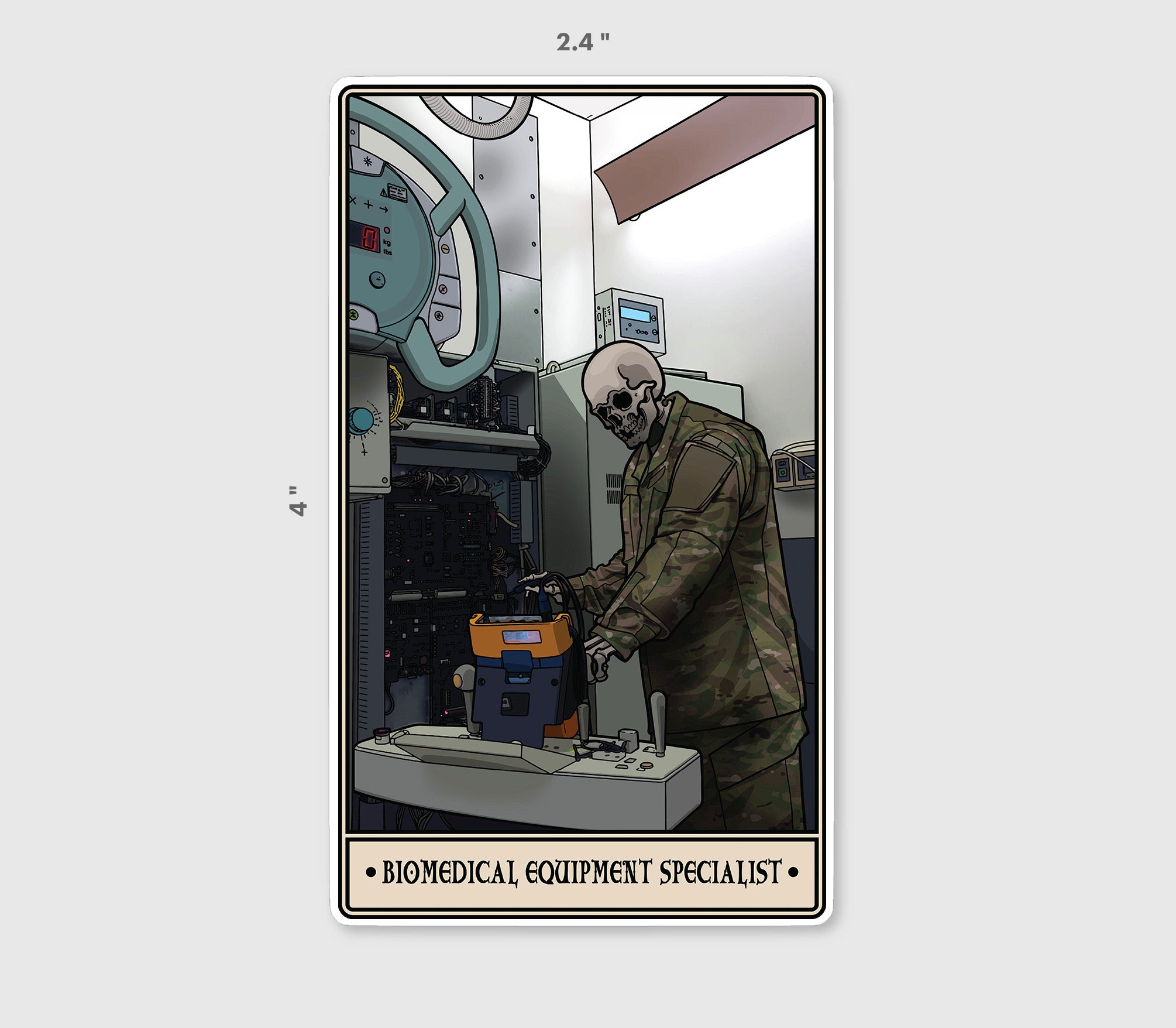 Biomedical Equipment Specialist Sticker