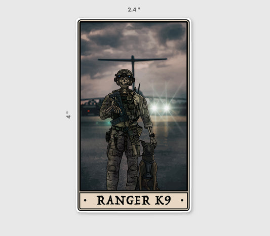 Ranger K9 Sticker