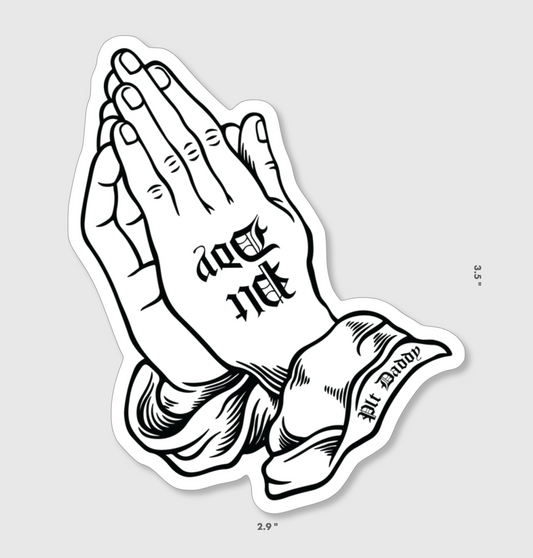 Pray For Peace Sticker