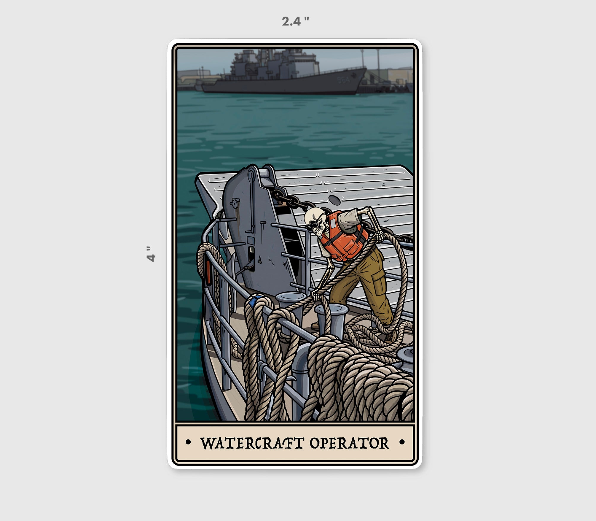 Watercraft Operator Sticker