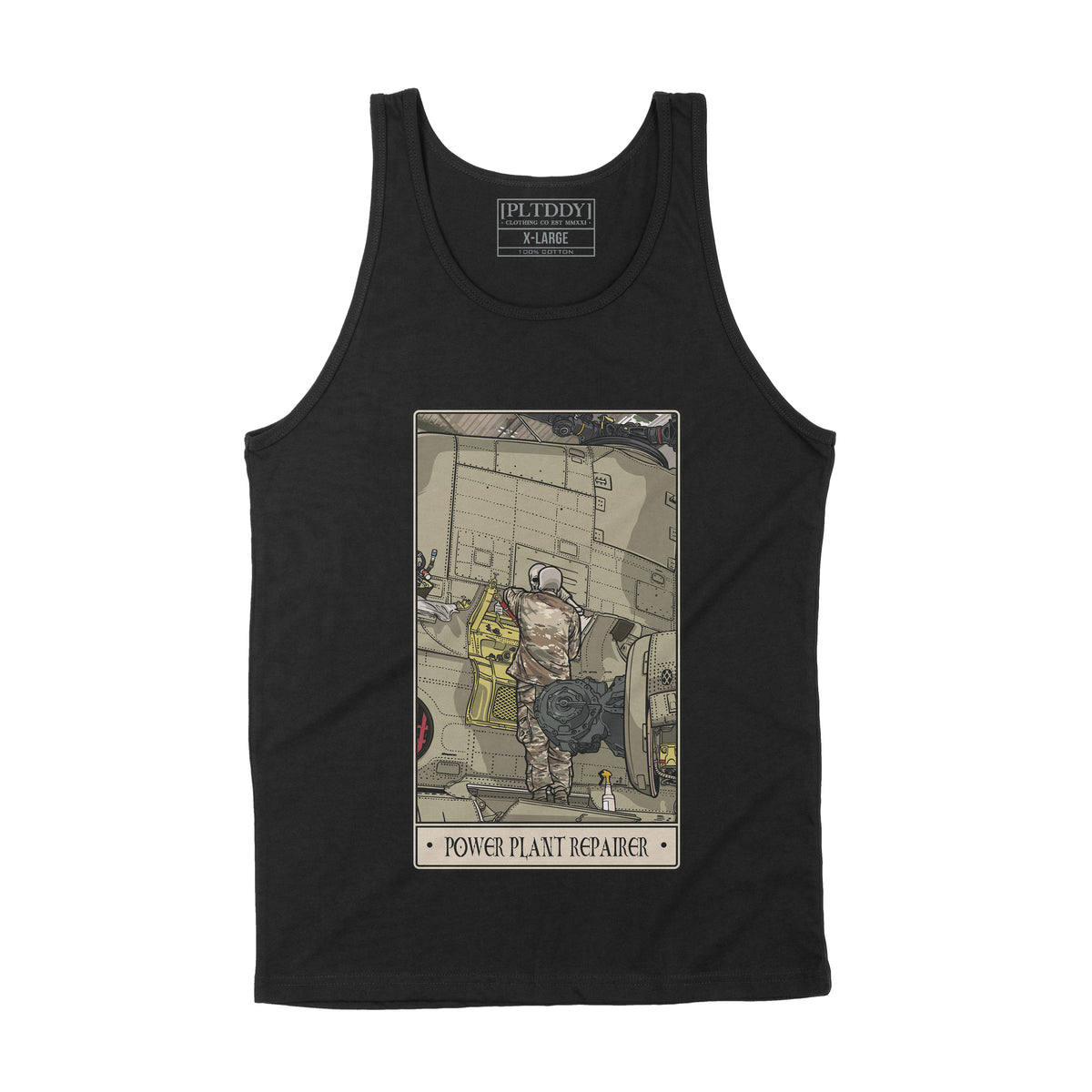 Power Plant Repairer Tank Top