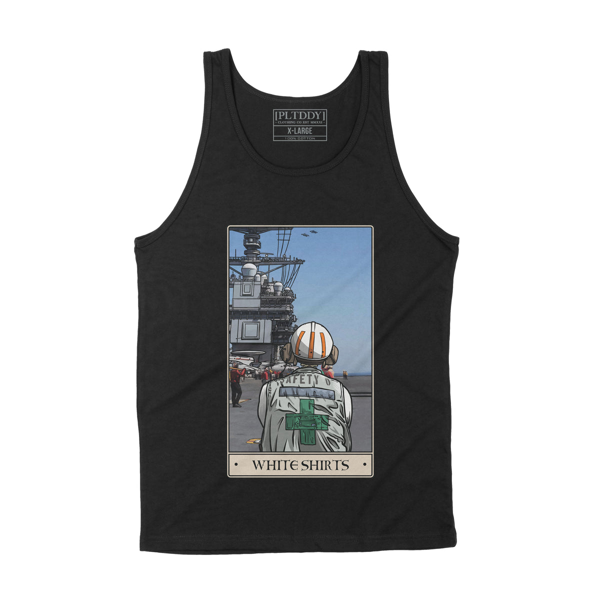 White Shirts Tank Top
