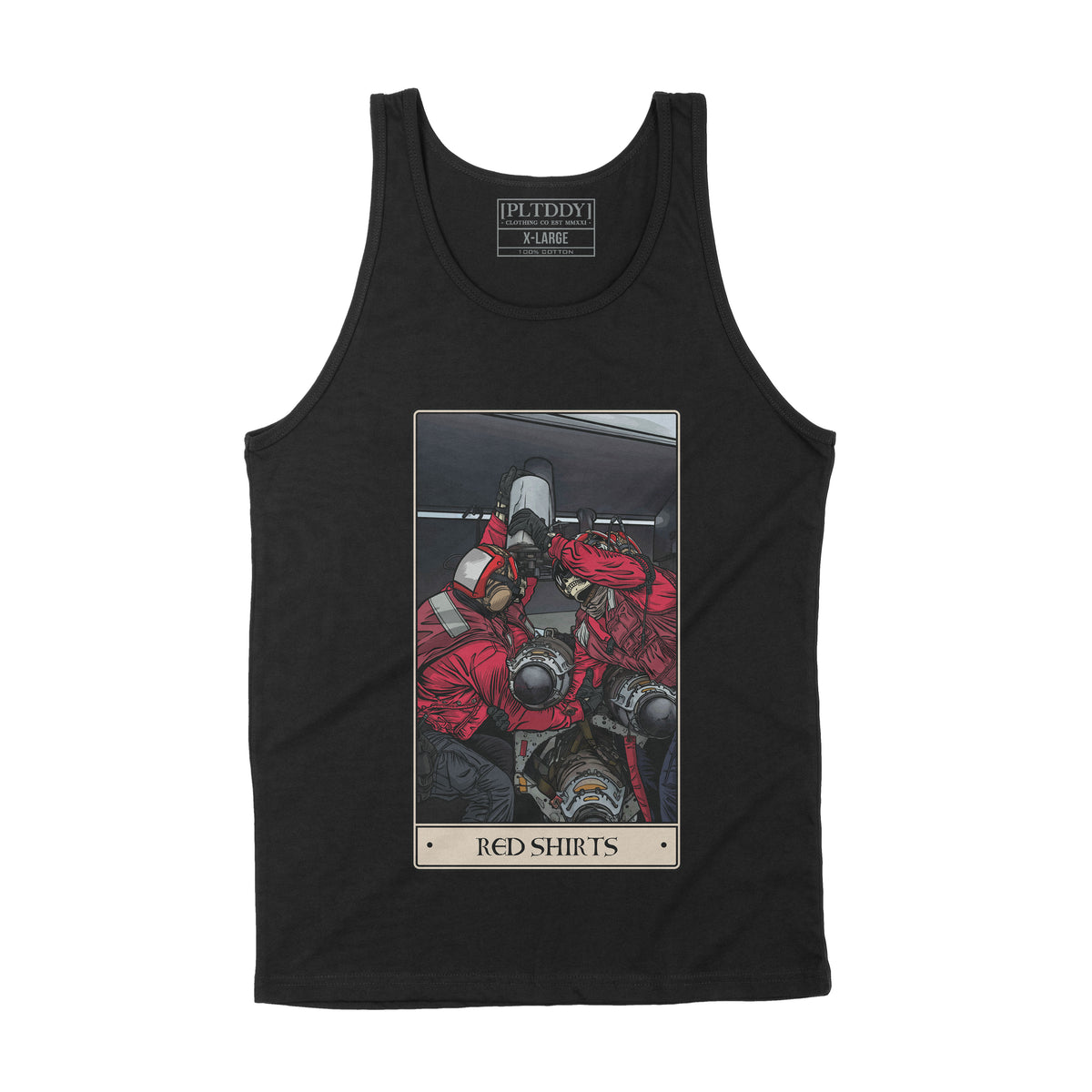 Red Shirts Tank Top