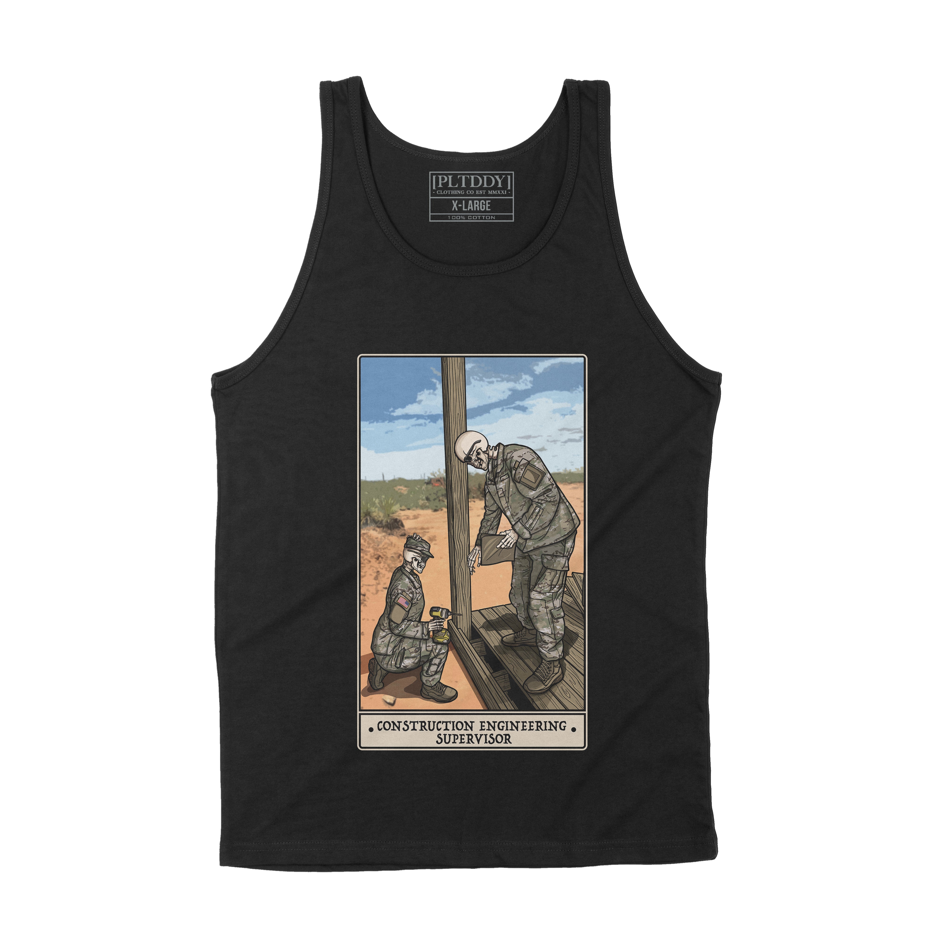 Construction Supervisor Tank Top