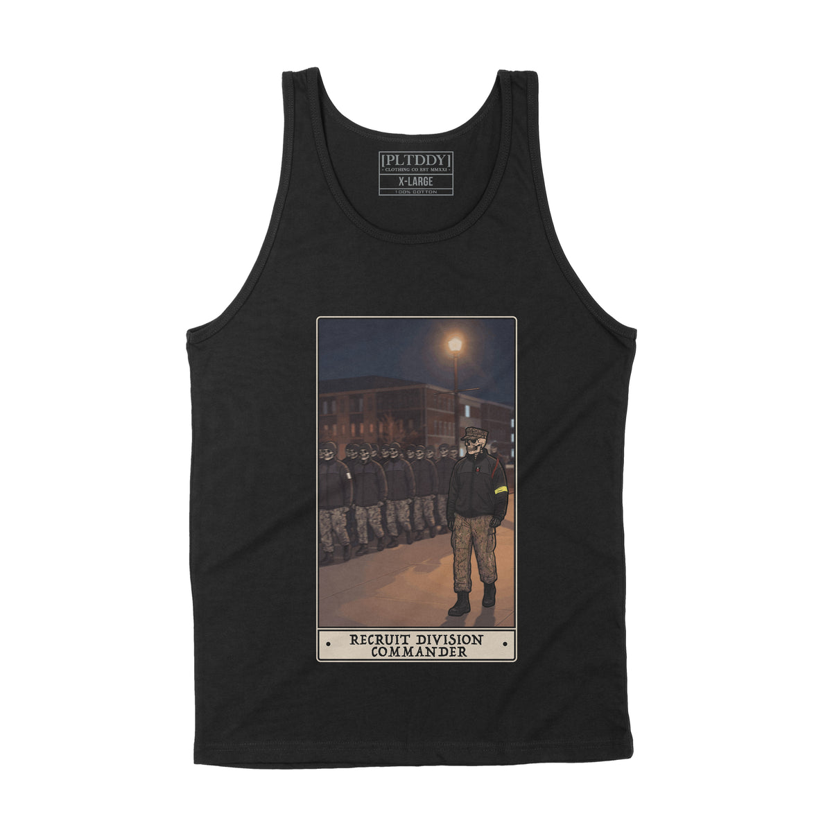 Recruit Division Commander Tank Top