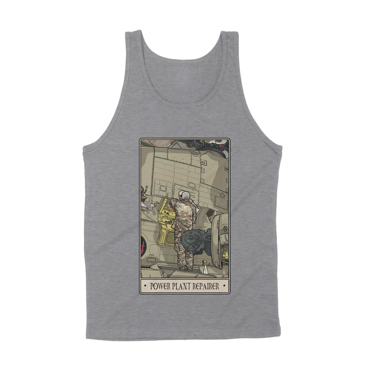 Power Plant Repairer Tank Top