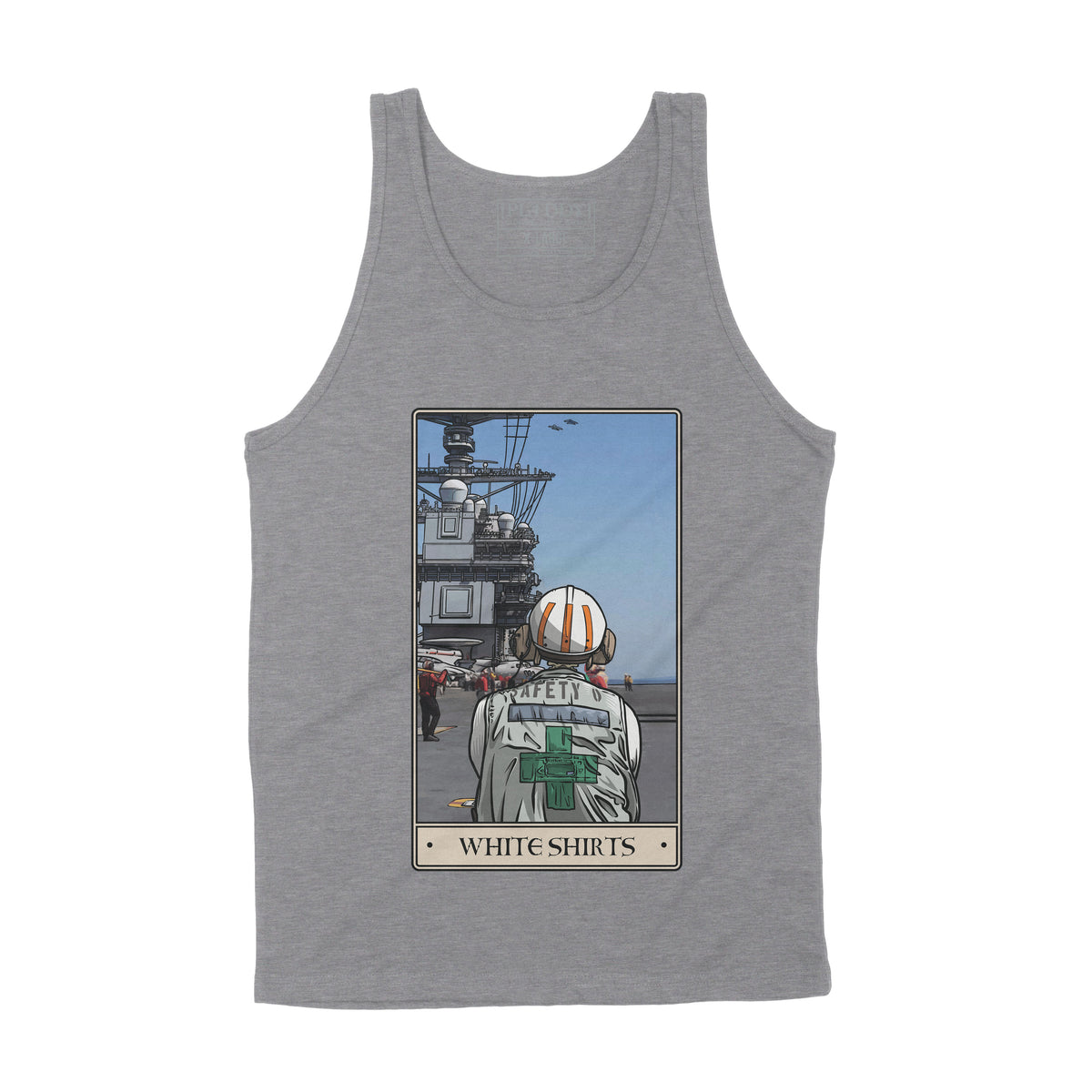 White Shirts Tank Top