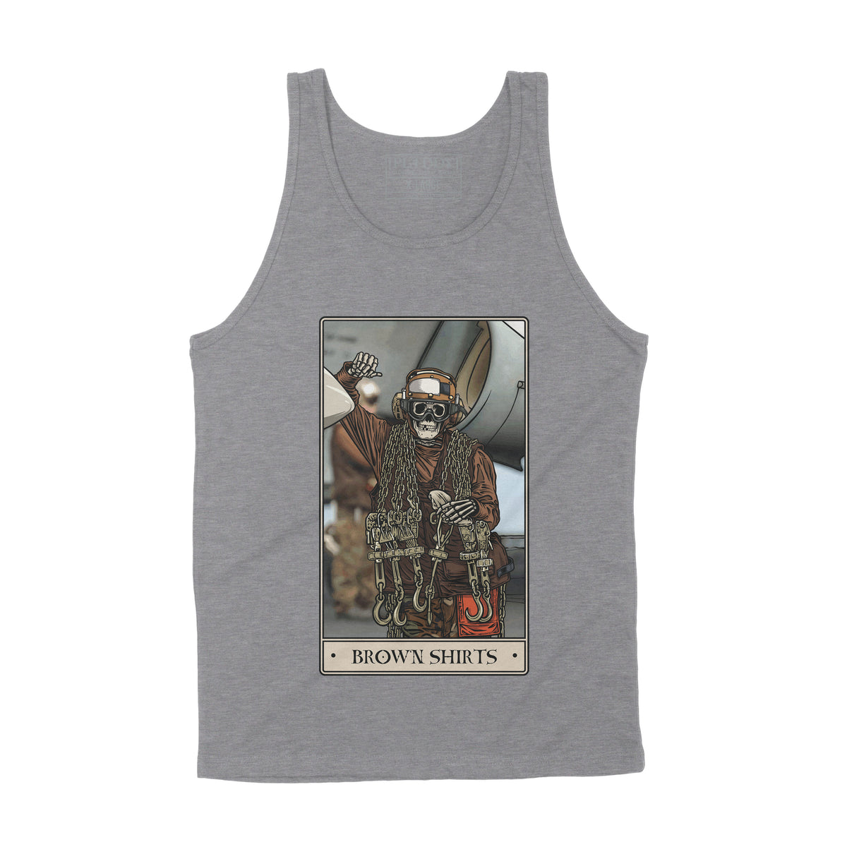 Brown Shirts Tank Top