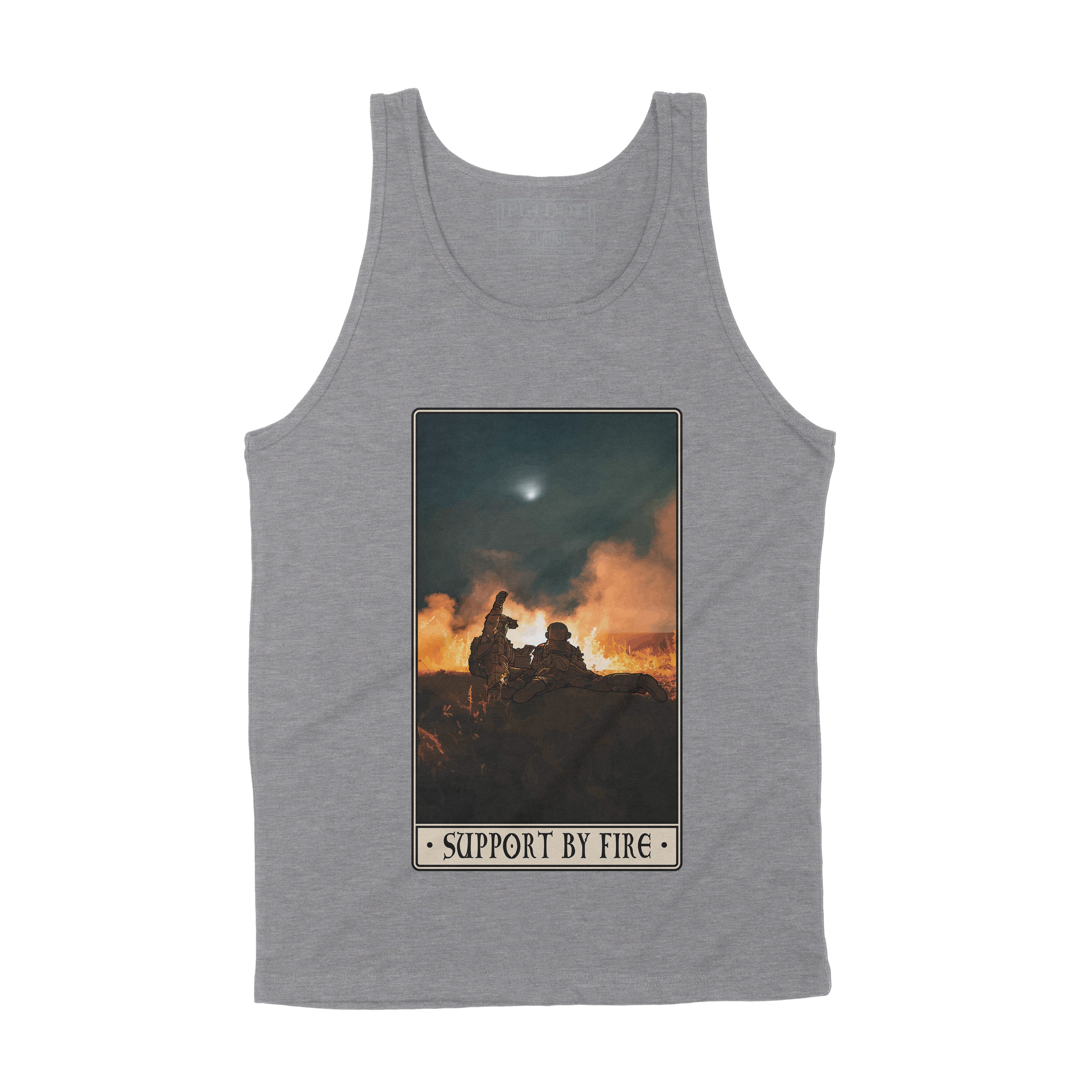 Support By Fire Tank Top