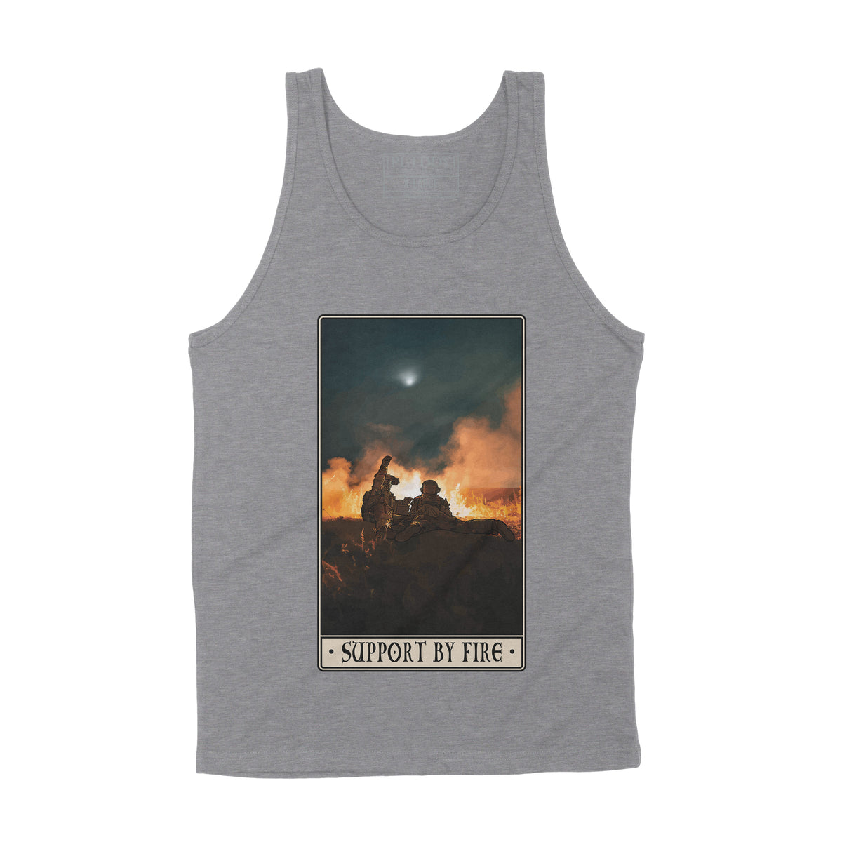 Support By Fire Tank Top