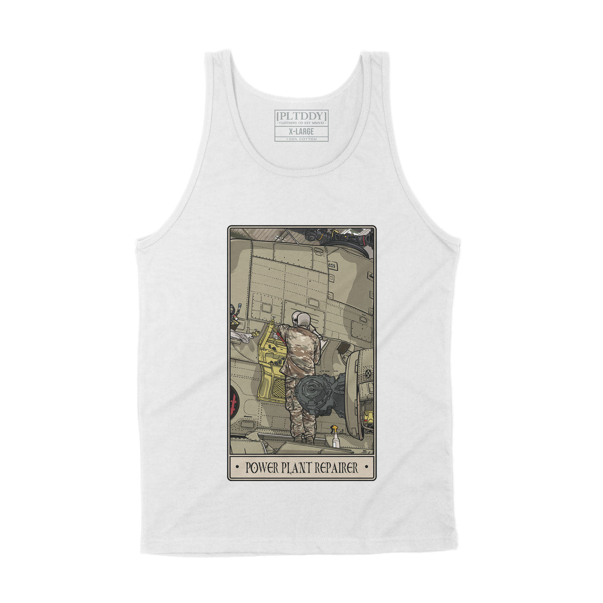Power Plant Repairer Tank Top