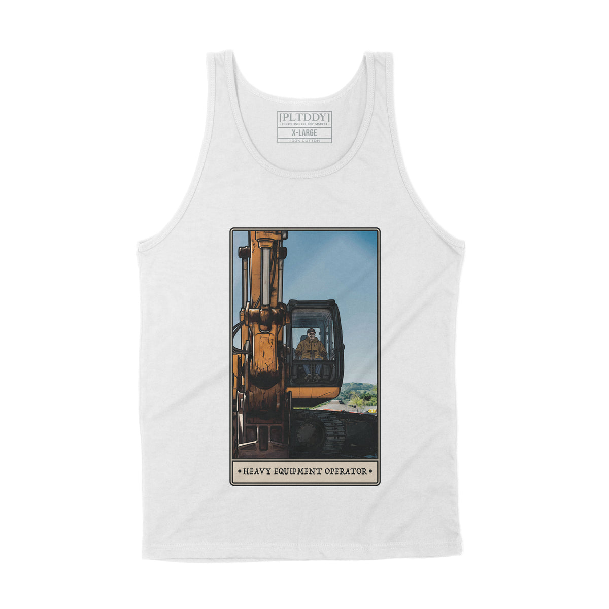 Heavy Equipment Operator Tank Top