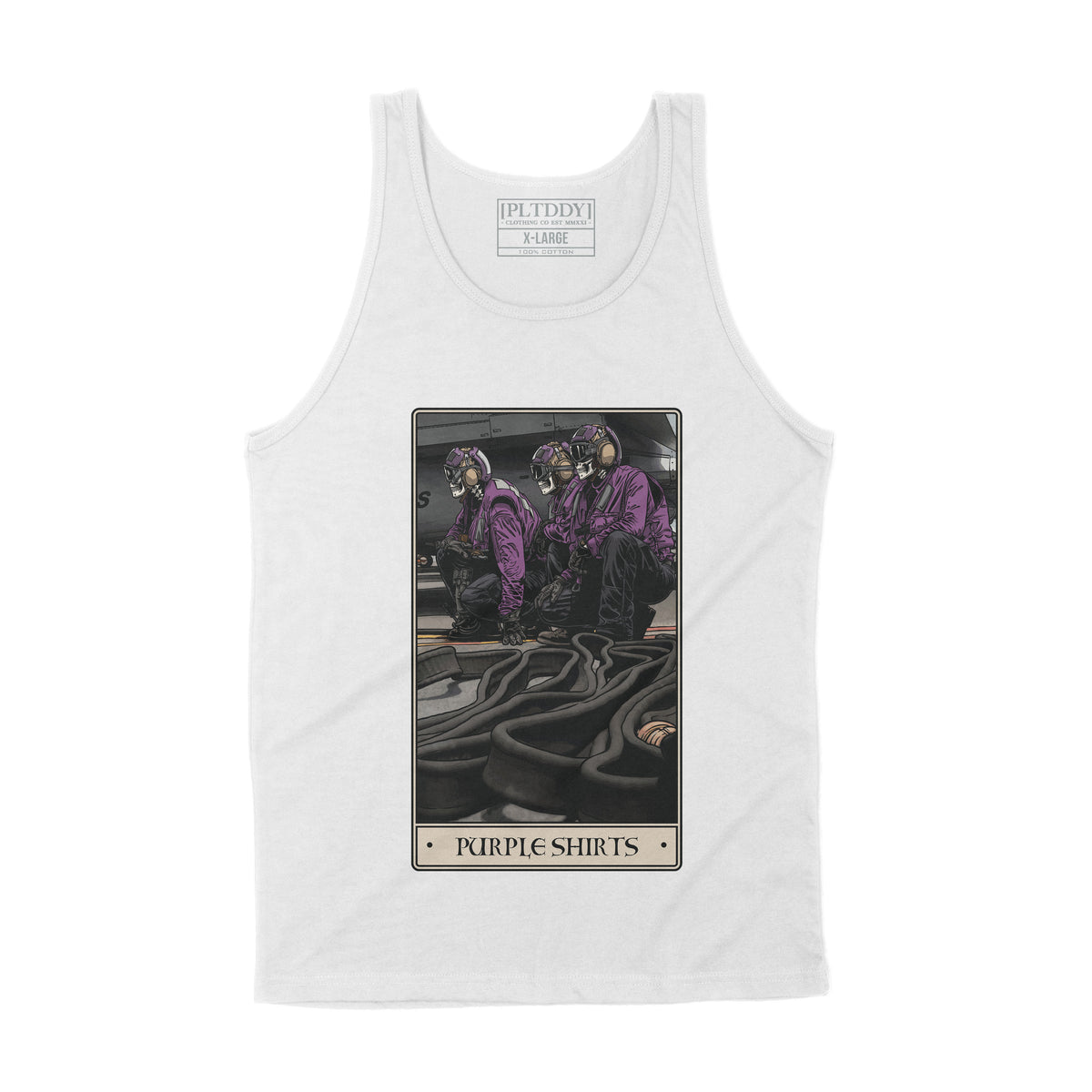 Purple Shirts Tank Top