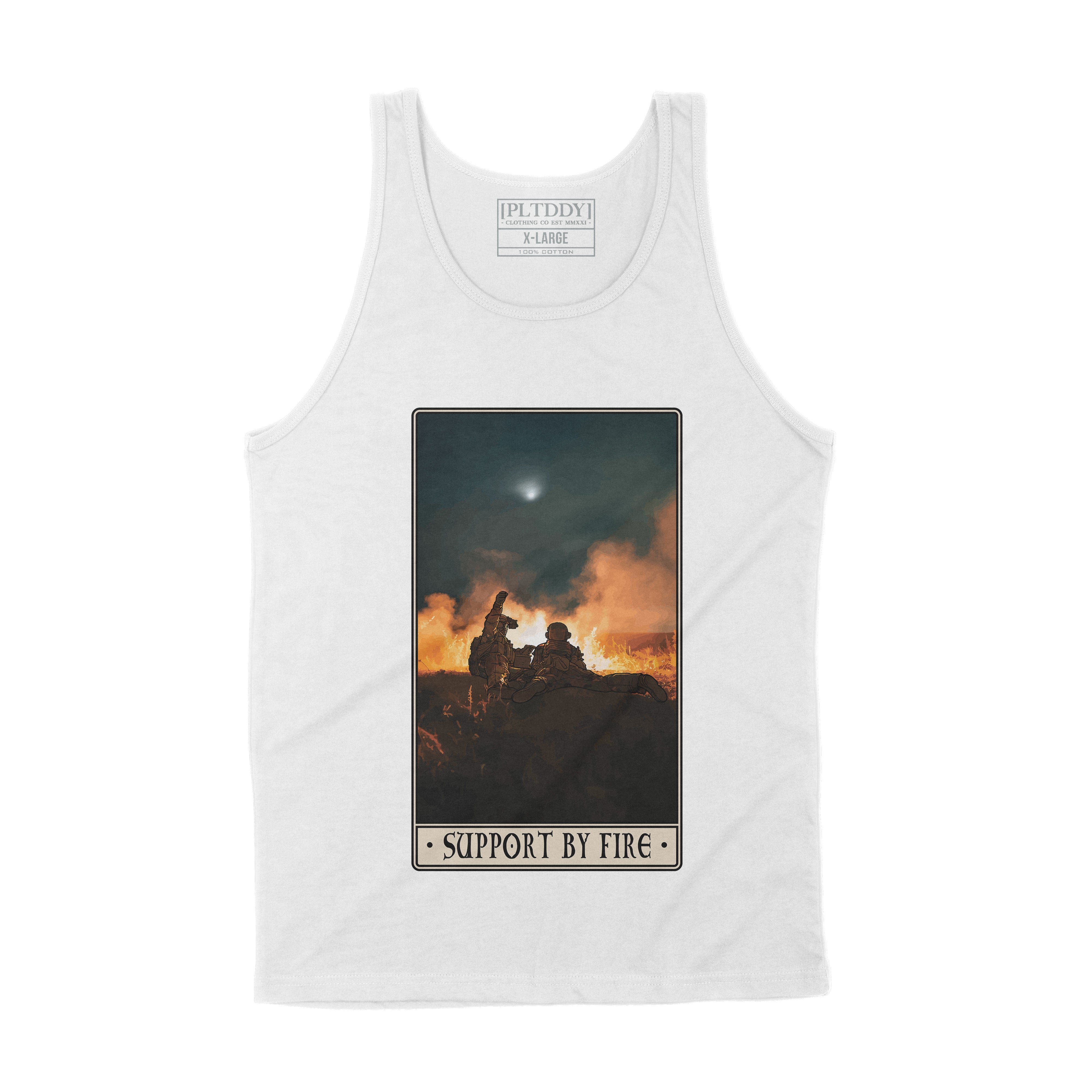 Support By Fire Tank Top