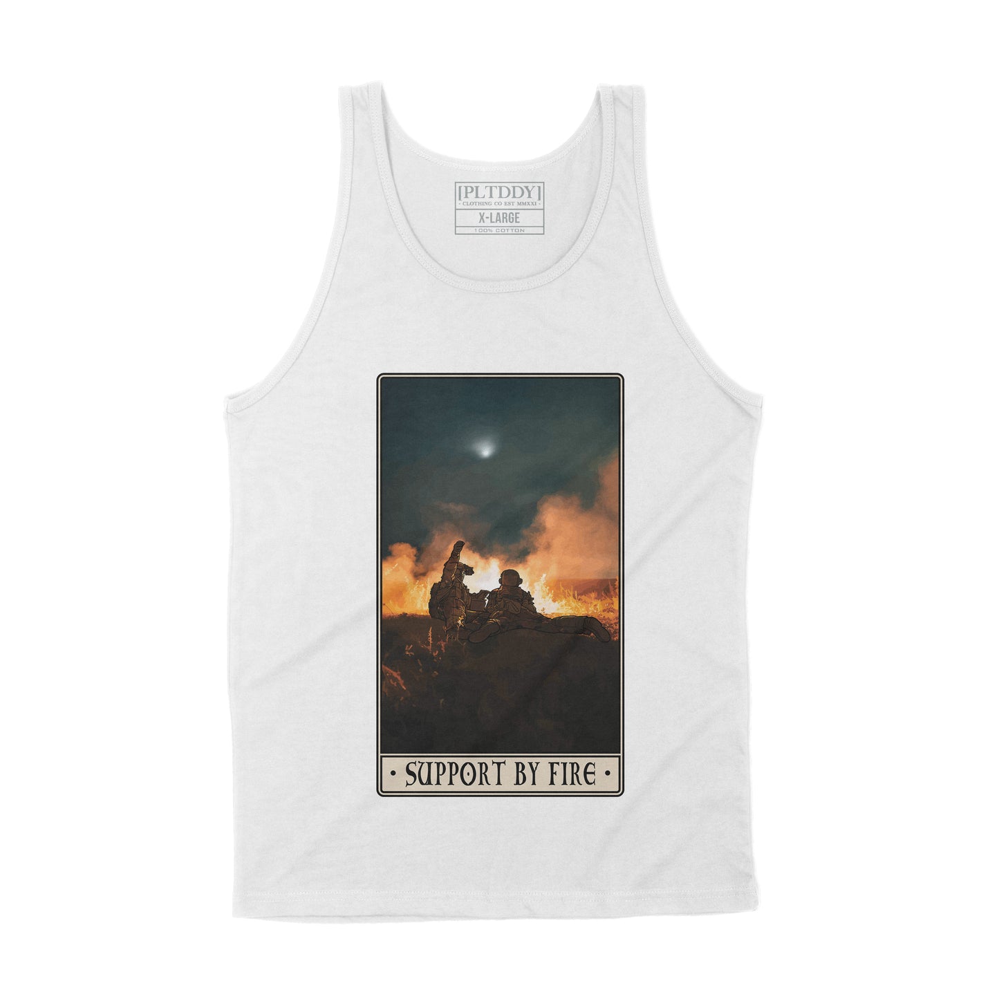 Support By Fire Tank Top