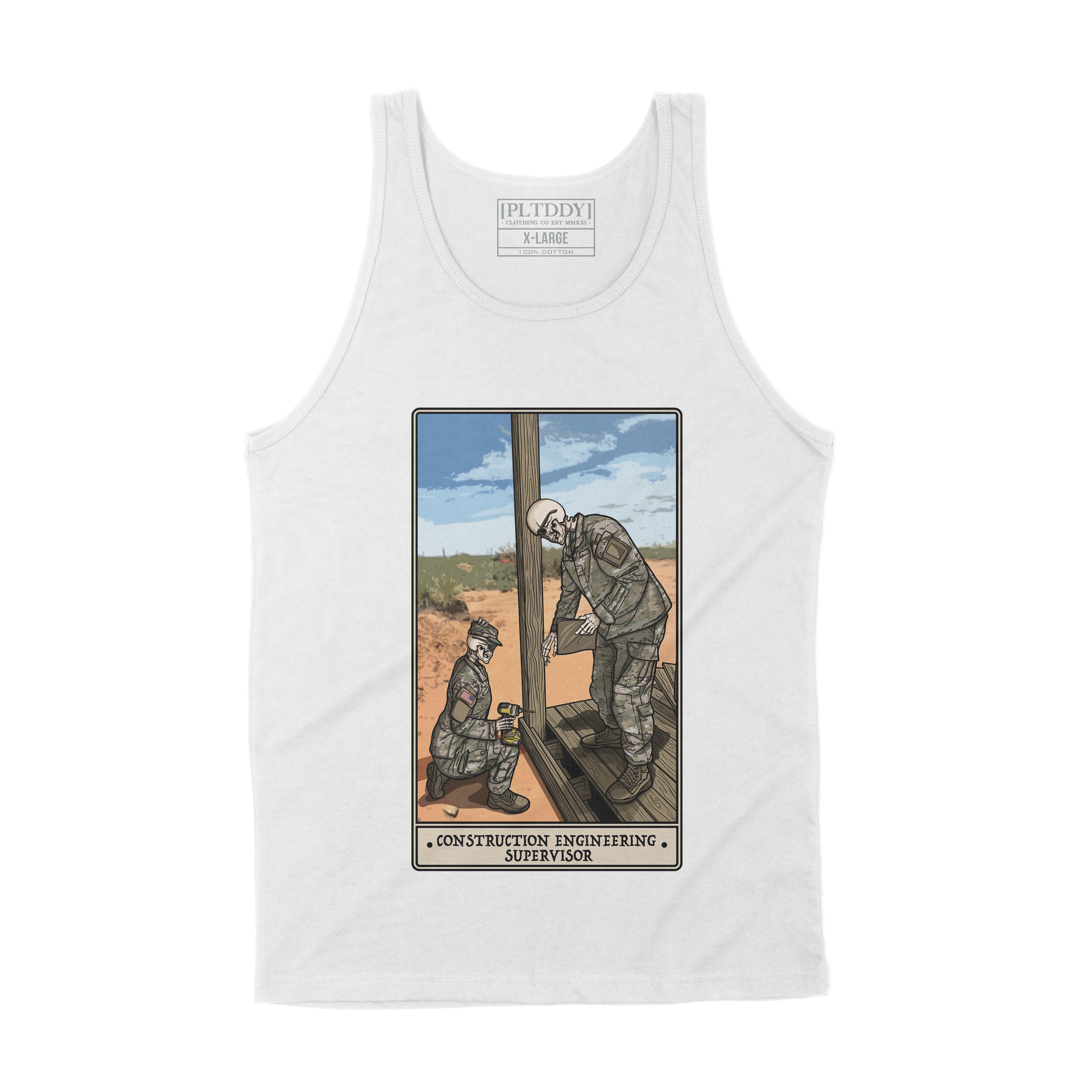 Construction Supervisor Tank Top