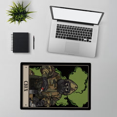 Chemical, Biological, Radiological, and Nuclear (CBRN) Desk Mat