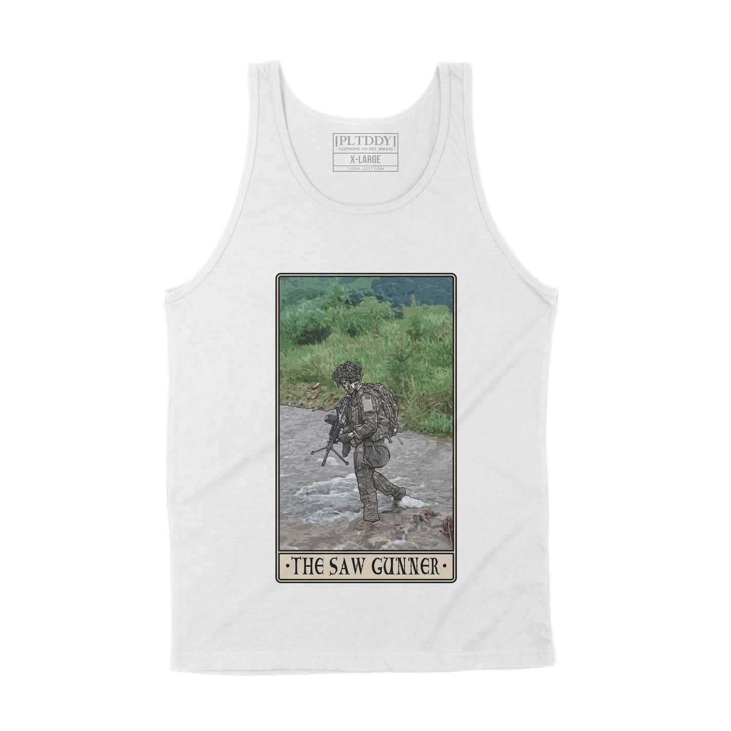 Saw Gunner Tank Top