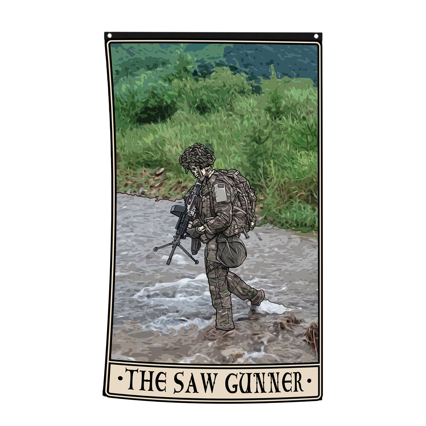 SAW Gunner Flag