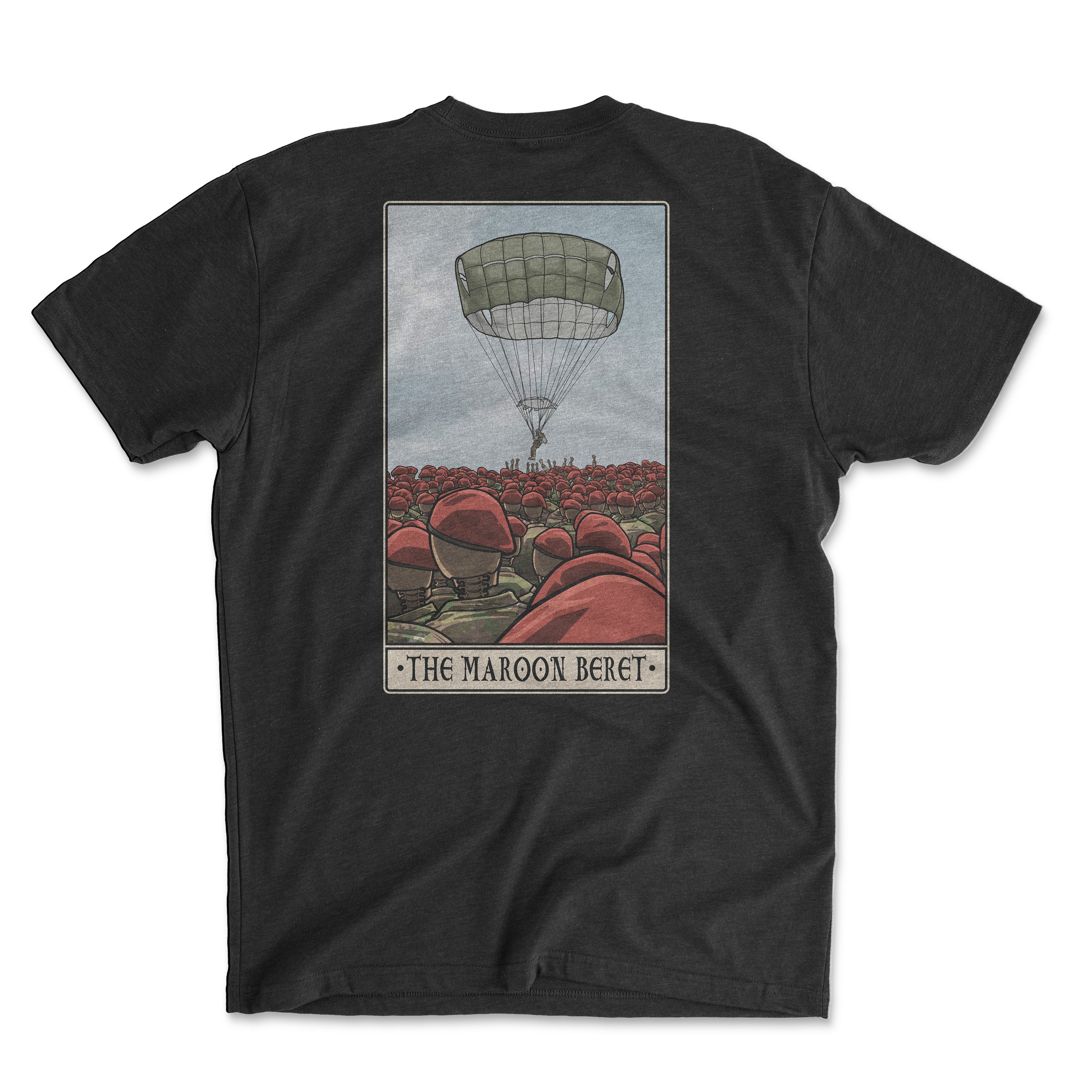Maroon Beret Tee