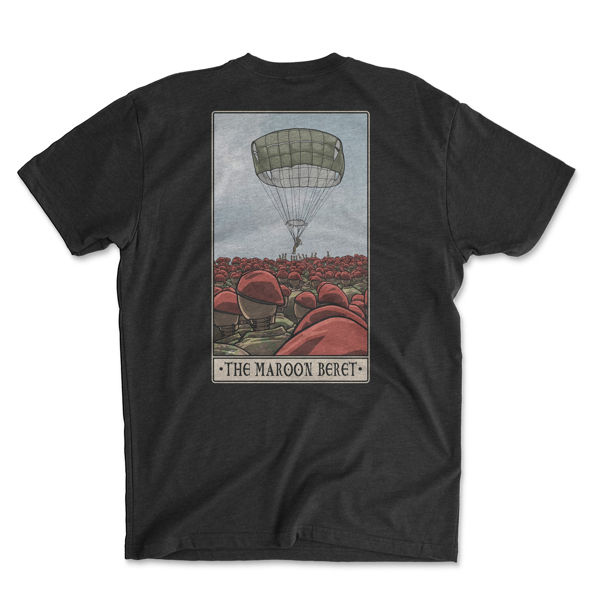 Maroon Beret Tee