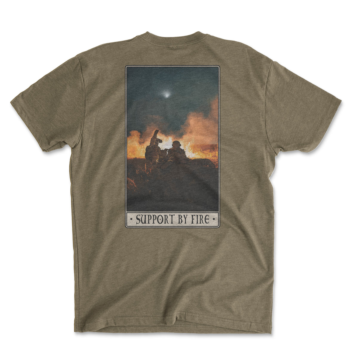 Support By Fire Tee