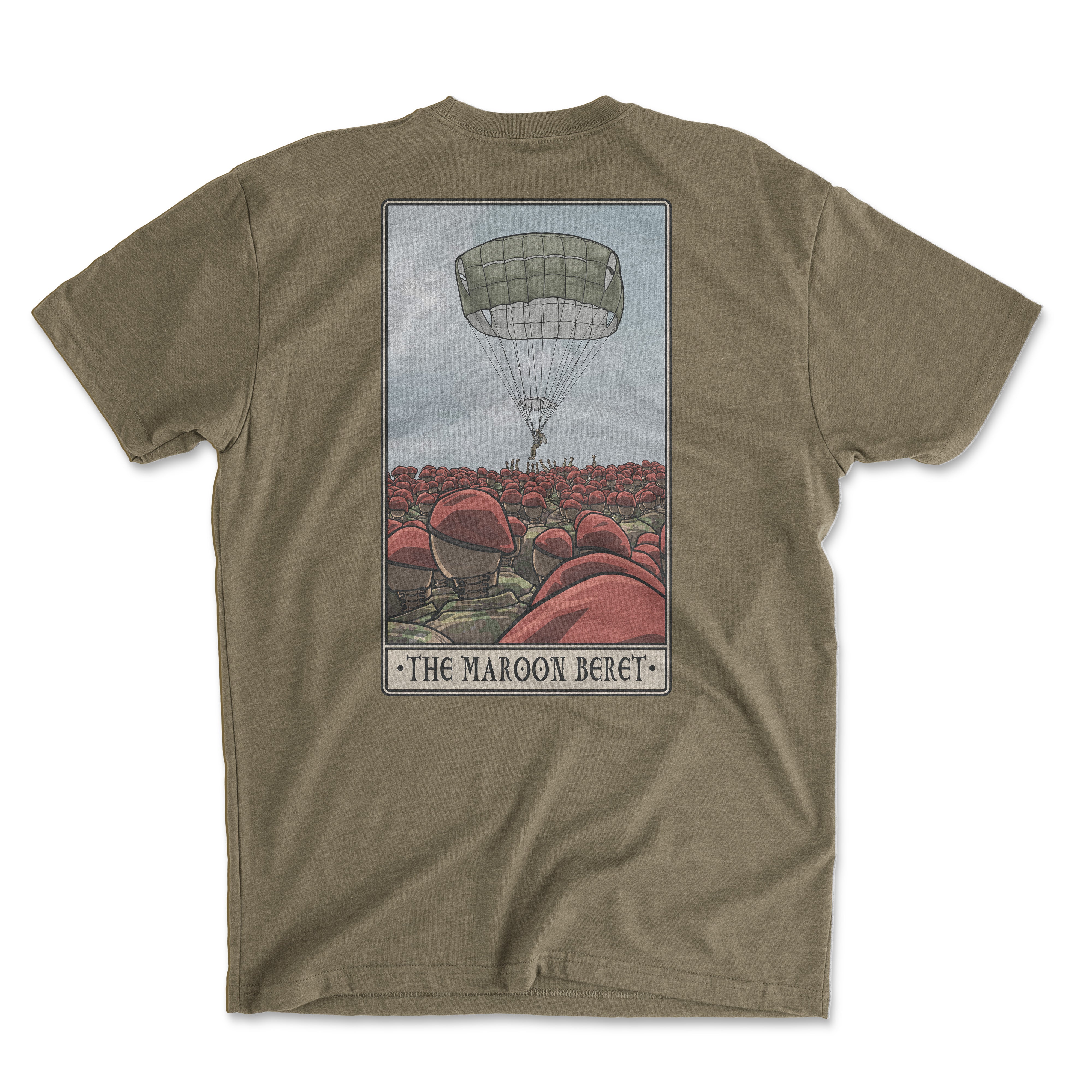 Maroon Beret Tee
