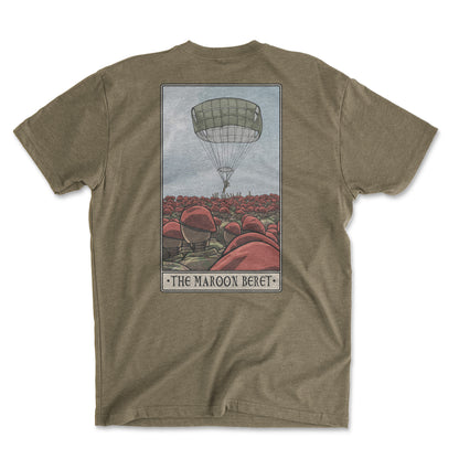 Maroon Beret Tee