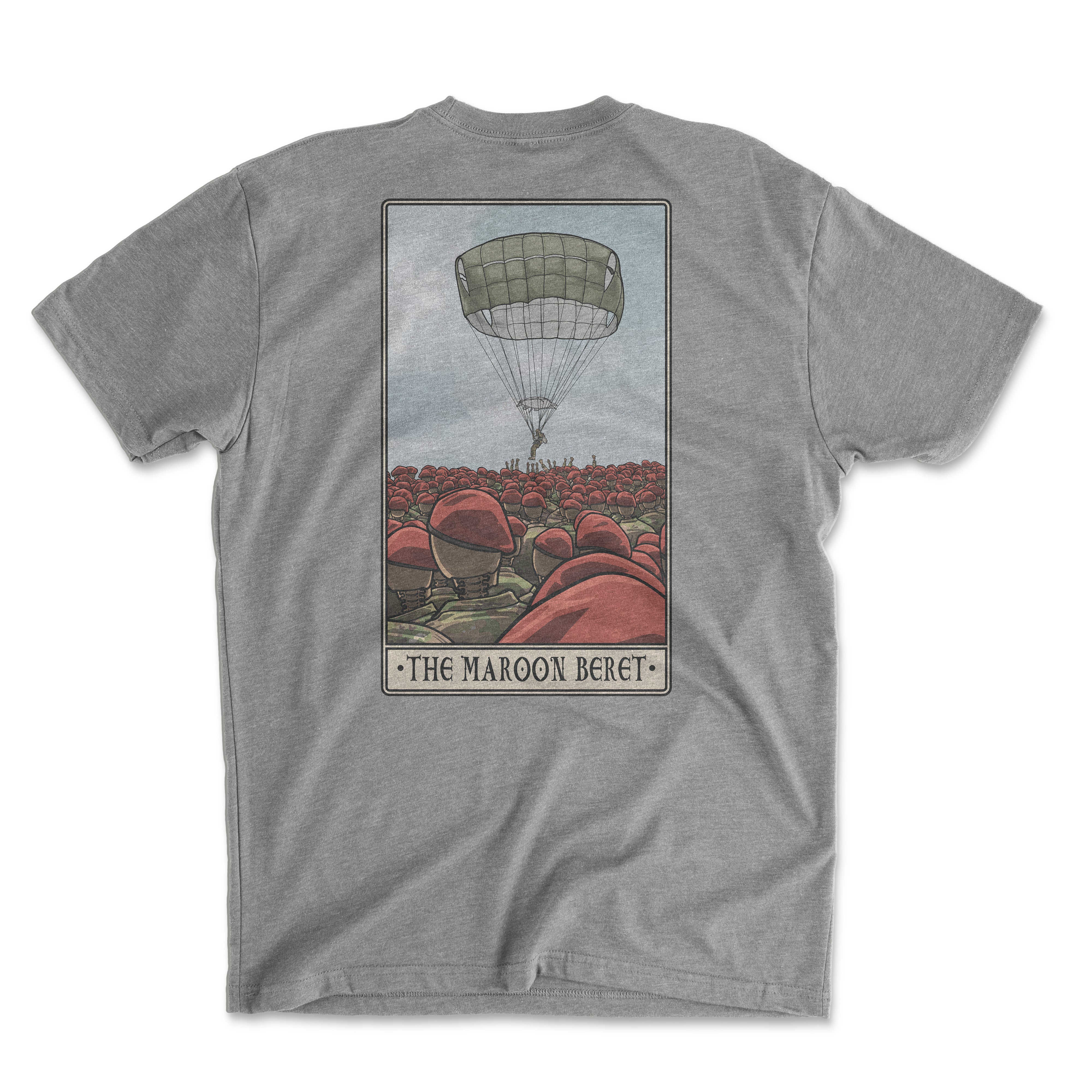 Maroon Beret Tee