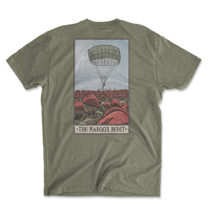Maroon Beret Tee
