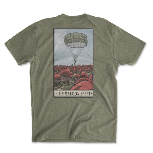 Maroon Beret Tee
