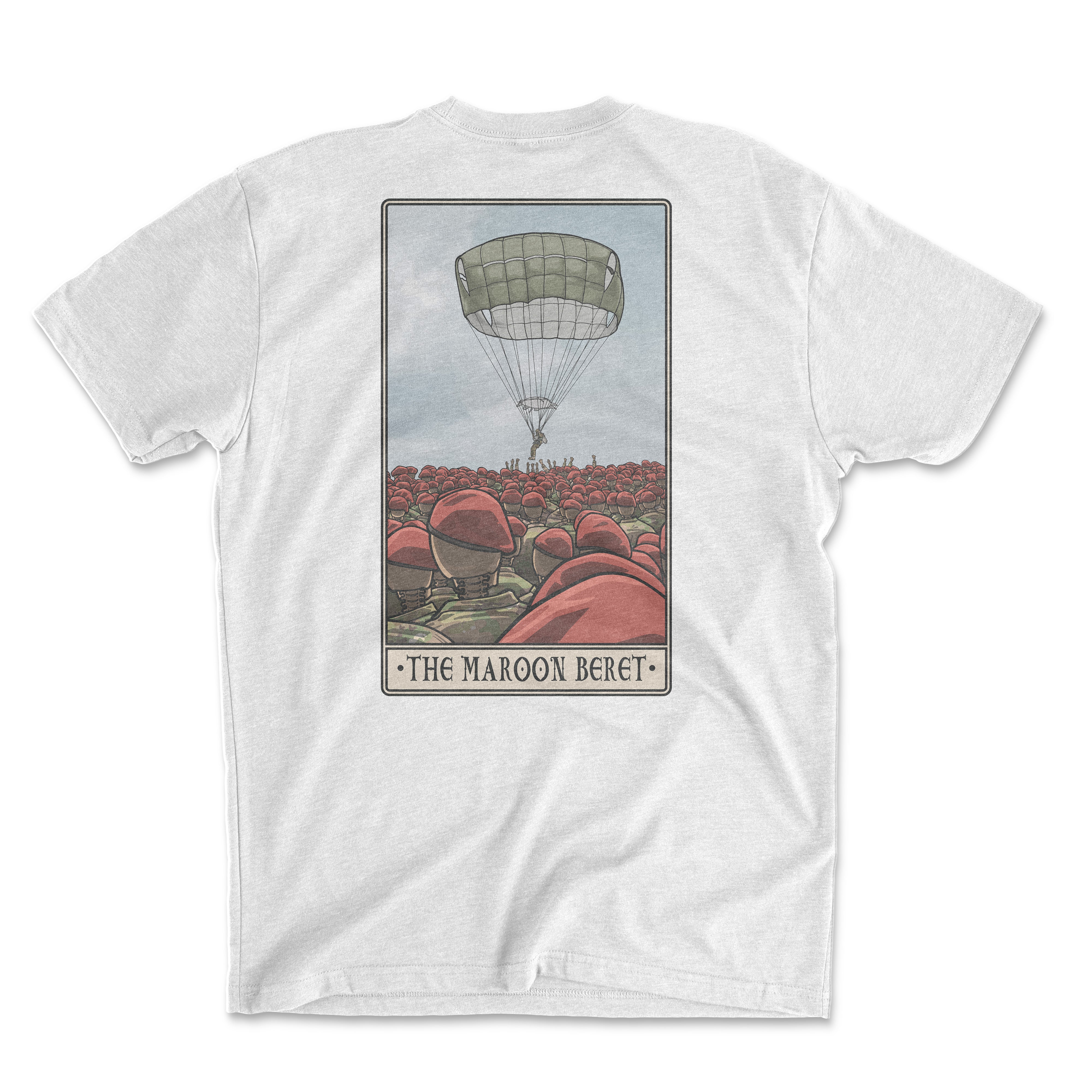 Maroon Beret Tee