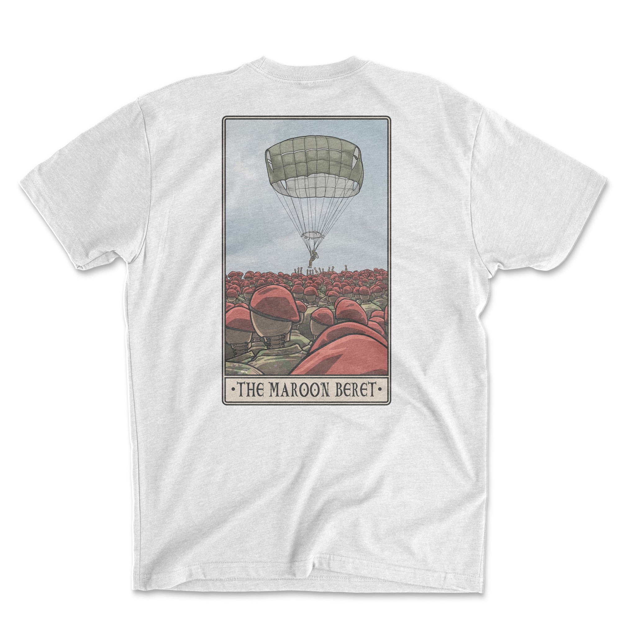 Maroon Beret Tee