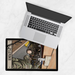 12K Plumber Desk Mat - 10x16 inch