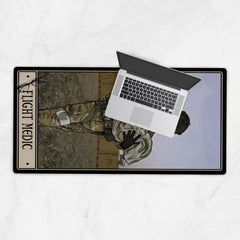Flight Medic Desk Mat - 18x36 inch
