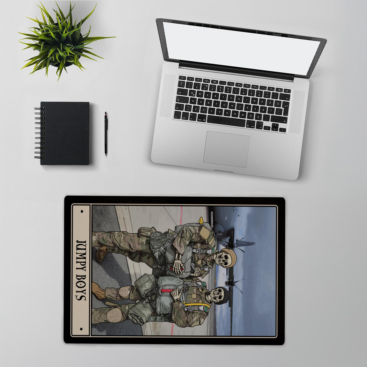 Jumpy Boys Desk Mat