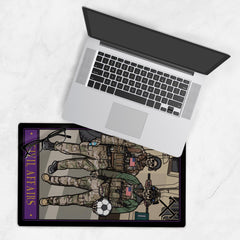Civil Affairs Desk Mat - 10x16 inch