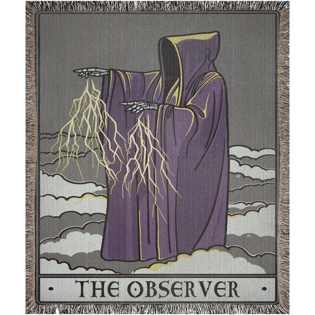 The Observer woven blanket
