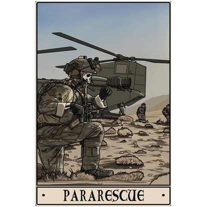 Pararescue Acrylic Print