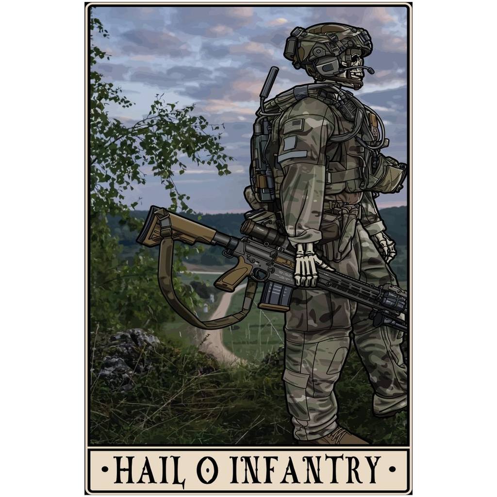 Hail O Infantry Acrylic Print