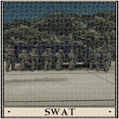 SWAT Puzzle - 20x20 inch | 676 Pieces