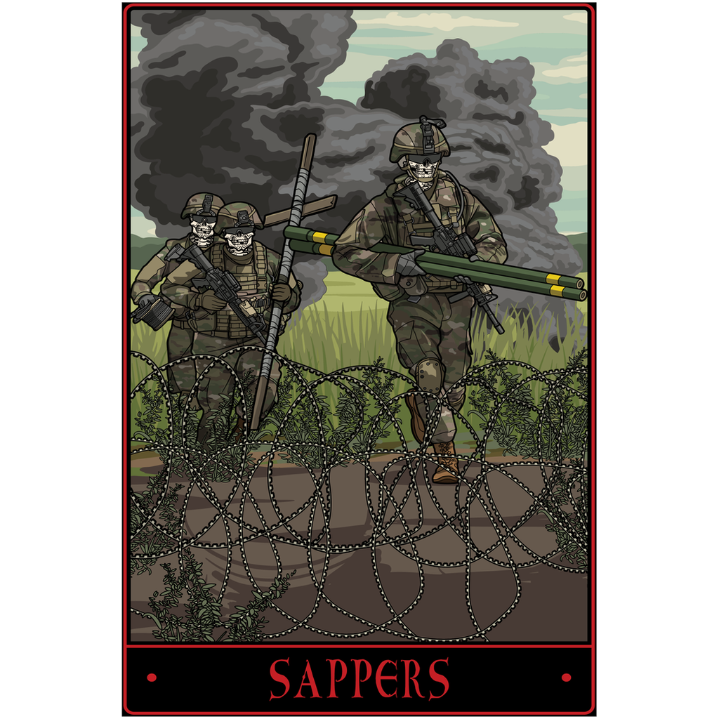 Sappers Acrylic Print