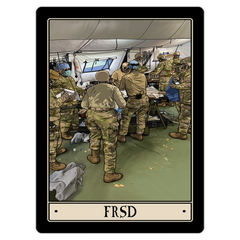 Forward Resuscitative and Surgical Detachment Magnet - 3x4 inch